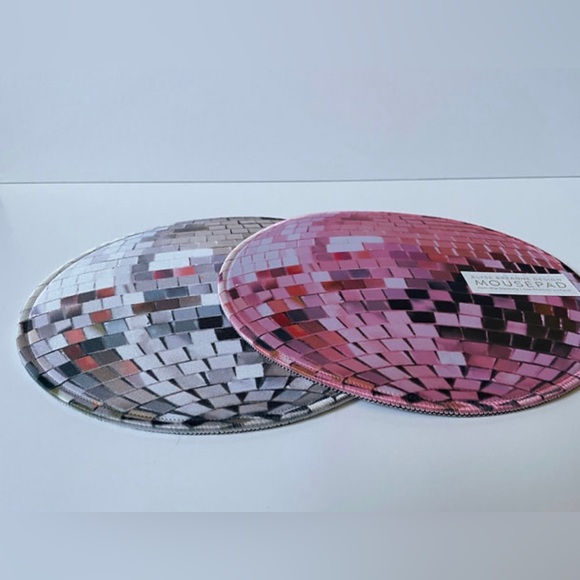 Silver Disco Mousepad - Picture 5 of 5